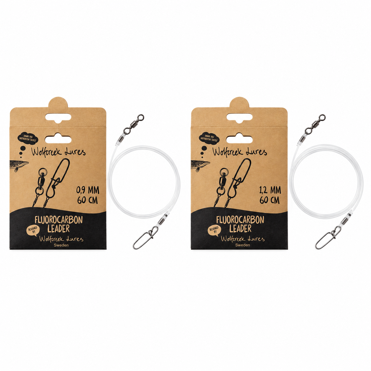 Wolfcreek Fluorocarbon Leader i 0,90 mm og 1,20 mm