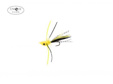 Trout Popper Yellow #10
