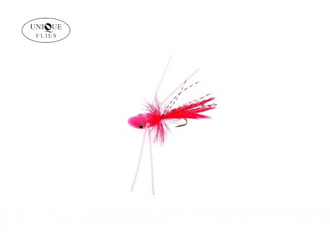Trout Popper Red #10