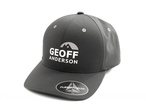 Geoff Anderson Flexfit Cap Delta Grey
