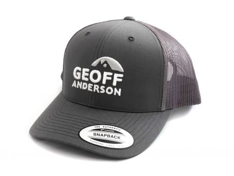 Geoff Anderson Snapback Cap Grey